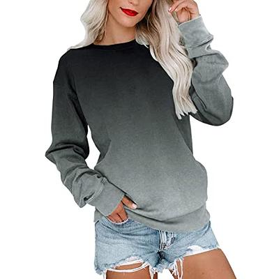 Oversized Hoodies For Women,Trendy Crewneck Long Sleeve Fashion Hoodies  Sweatshirts Teen Girls Fall Y2K Outfits Warehouse Sale Clearance Clearance