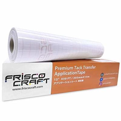 Frisco Craft Clear Vinyl Transfer Tape for Adhesive Vinyl