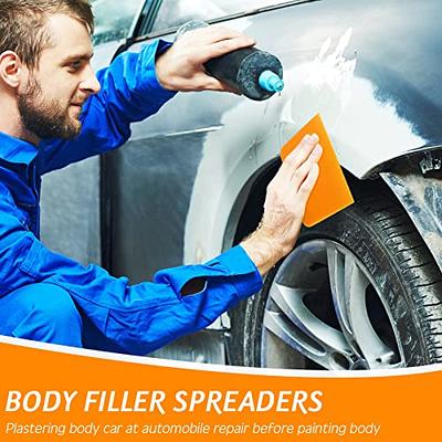 How to apply plastic auto body filler 