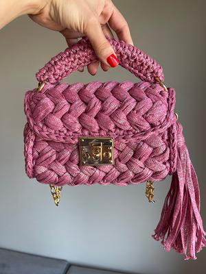 Crochet Bags Capri Luxury Baggold Chain Shoulder Bag 