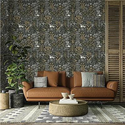 Heroad Brand Boho Peel and Stick Wallpaper Floral Contact Paper Peel and  Stick Beige and Sage Green Removable Wallpaper Self-Adhesive for Walls  Cabinets Shelf Liner Thicken Vinyl Roll 16.1”x118” 