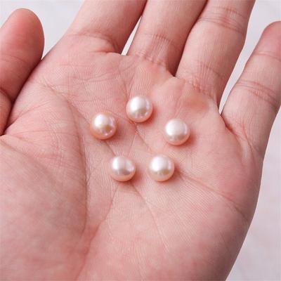 1pc No Hole Purple 10-11mm Cultured Baroque Freshwater Pearl Beads For  Bracelets/Earring/Necklace Diy