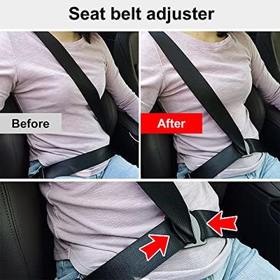 Qijk Car Seat Belt Clips Seat Belt Adjuster Car Interior Accessories Seat  Belt Buckle Adult Children Pregnant Women Comfortable Universal Shoulder  and Neck Seat Belt Positioner Latch - Yahoo Shopping