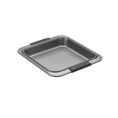 Anolon Advanced Bakeware 9 x 13 Nonstick Cake Pan with Lid with Silicone  Grips Gray