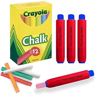 Charles Leonard Markers - Washable, Broad Tip - Assorted Colors - 8/Bx