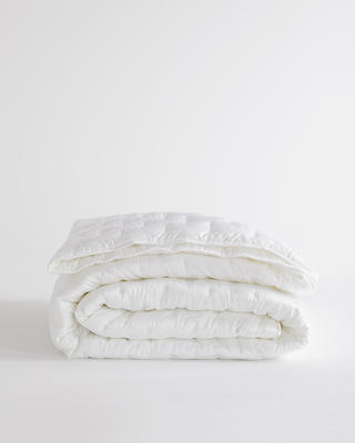 Organic Ribbed Cotton Coverlet