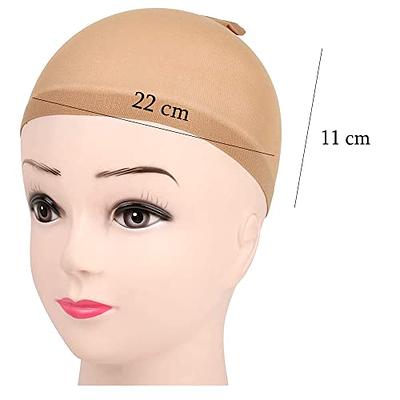 Adjustable Elastic Band for Wigs 2pcs Non-slip wig elastic band for keeping  wigs in place (Nude)