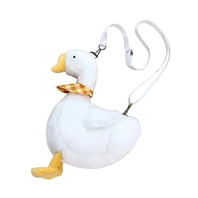 KETAYA Cute Duck Shoulder Bag Satchel Plush Cartoon Crossbody Messenger Bag  Ducks Purse Children's Handbags for Girls (White) - Yahoo Shopping