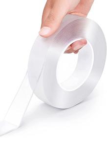 1roll Strong Transparent Sealing Tape Multifunctional Adhesive