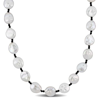 Zales Elliot Young Natural Freshwater Pearl Choker Necklace