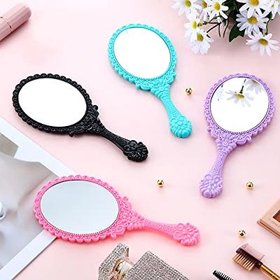 Mirror Hand Handheld Vintage Handle With Makeupcompact Bulk