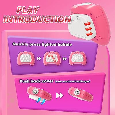 Pop Fidget Kids Games Toys, Handheld Game For Kids 4-8, Quick Push Game,  Bubble Stress Pop Light Up Game, Autism Sensory Toys Mini Games, Birthday  Gifts For 8-12 Year Old Boys, Girls - Temu