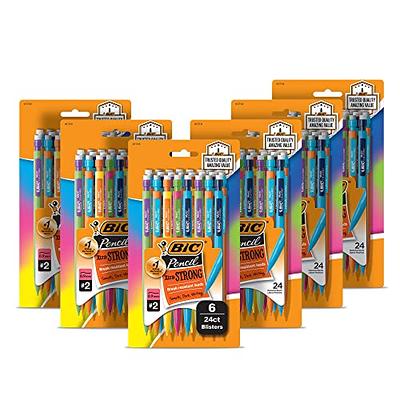 Bic #2 Mechanical Pencils, 0.7mm, 6ct - Multicolor : Target