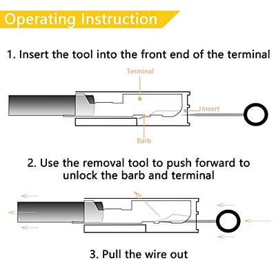 Automotive Electrical Disconnect Tools Terminal Disconnect