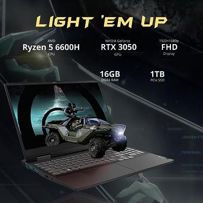 Lenovo Ideapad Gaming 3 15.6 FHD 120Hz Gaming Laptop AMD Ryzen 5