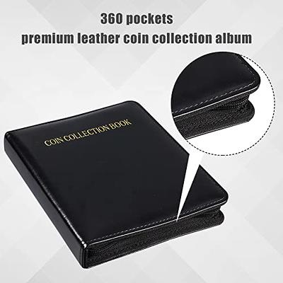 10 Pages Coins Album Collection Book Commemorative Coin - Temu