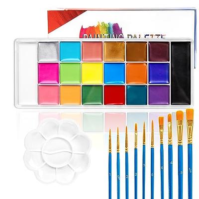 COKOHAPPY Halloween SFX Makeup Kit - 3 Ways Create Special Effect Stage  THEATRICAL MAKEUP KIT for professional Body & Face Paint - Yahoo Shopping