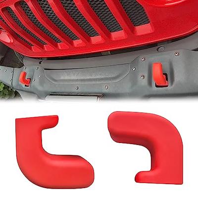 POETRYXIAO Front Factory Bumper Tow Hook Full Coverage Covers for 2007-2023 Jeep  Wrangler JK JL Gladiator JT,Rubber Tow Hook Covers Protector Jeep Wrangler  Accessories 2007-2022 (Red) - Yahoo Shopping