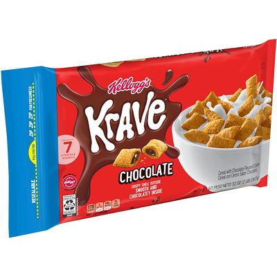 Kellogg's Krave Chocolate Breakfast Cereal, 32 oz Bag - Yahoo Shopping