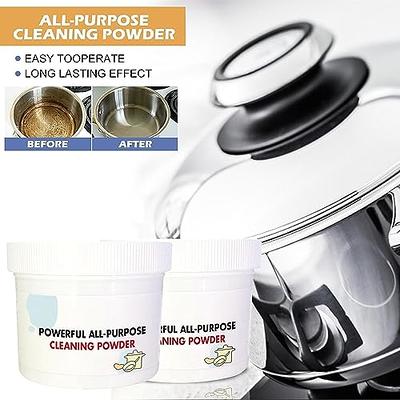 2pcs Mof Chef Cleaner Powder-heavy Oil Stain Powder Cleaner,all Purpose  Stain Remover