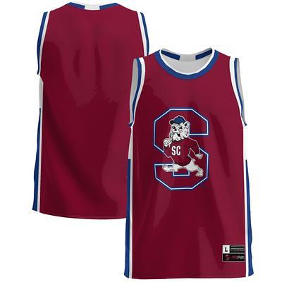 Men's Under Armour #1 Garnet South Carolina Gamecocks Logo Replica Football  Jersey