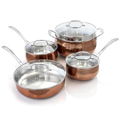 Anolon Cookware Sets Bronze - Bronze & Stainless Steel 10-Piece Cookware  Set - Yahoo Shopping