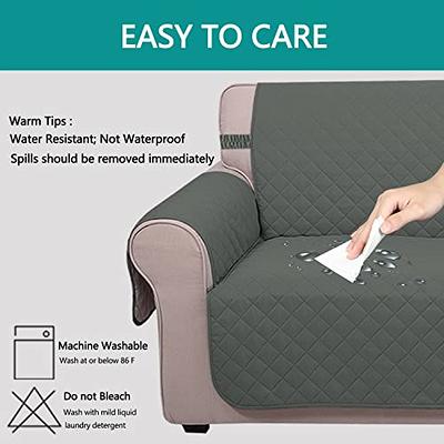  XMAYODS Quilted Couch Cover for Dogs Sofa Covers for 1/2/3/4  Cushion Couch,Water Resistant Furniture Covers for Pets, Dog Couch Cover  Protector with Elastic (Color : #1, Size : 3 Seater) : Home & Kitchen