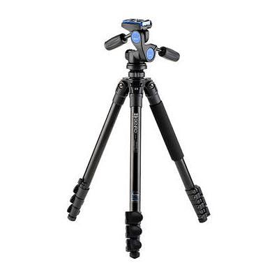 Manfrotto MK290DUA3-3WUS 290 Dual Aluminum Tripod with 3-Way Pan/Tilt Head