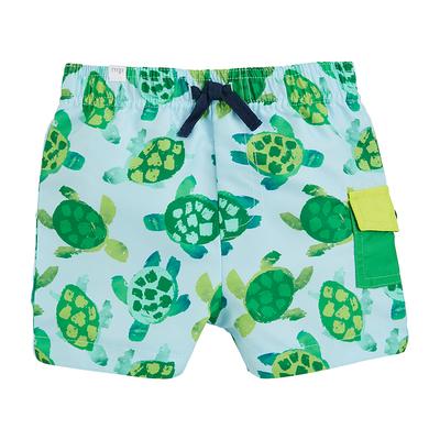 Mud Pie Little Boys Fishing Lure Swim Trunks 