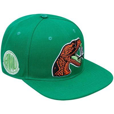 Miami Florida Marlins EVERGREEN White-Green Fitted Hat