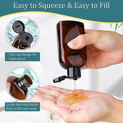 Cosywell Travel Size Toiletries Plastic Squeeze Bottles 4pcs 3.4 oz TS –  TweezerCo