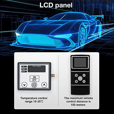 Cheap 12V 5KW Diesel Gasoline Dual Mode Air Heater Kit Diesel Universal  Water Heater With Remote Control LCD Monitor for Motor Trucks