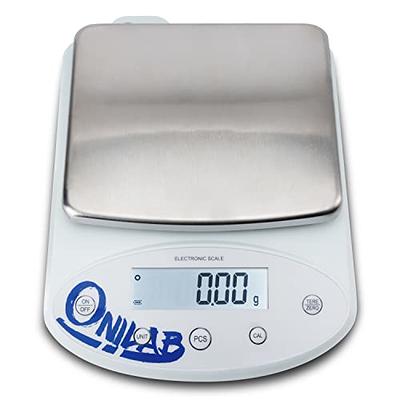 U.S. Solid Precision Lab Scale 5000g x 0.01g Analytical Balance USB RS232 Interface, 19 Measurement Units