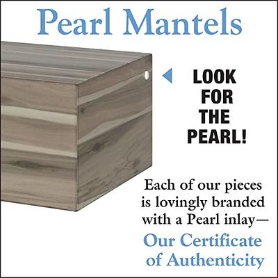 Pearl Mantels ARYB60492W Modernistic Yet Comfortable Acacia Wood Mantel  Shelf, 60, Ash - Yahoo Shopping