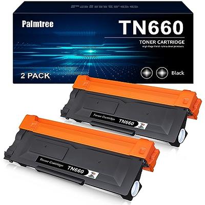 TN660 Compatible Tn-660 Black High Yield Toner Cartridge Replacement for Brother Tn-660 HL-L2300D HL-L2305W MFC-L2680W MFC-L2685DW DCP-L2520DW