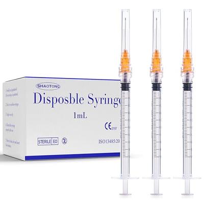 1ml Syringe with 25 Gauge 1 Needle - 25g 1 inch Needle and Syringe for  Scientific Labs, Liquids Refilling, Dispensing