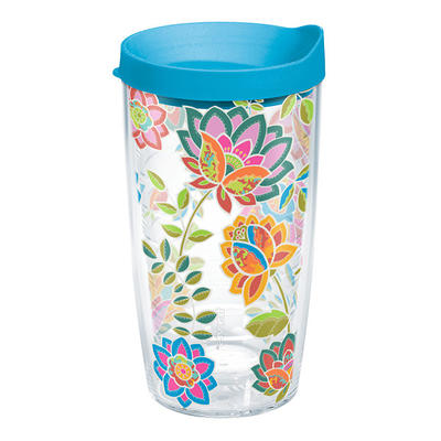 Boho floral Cup Insulated Glitter Tumbler, 30 Ounce skinny tumbler