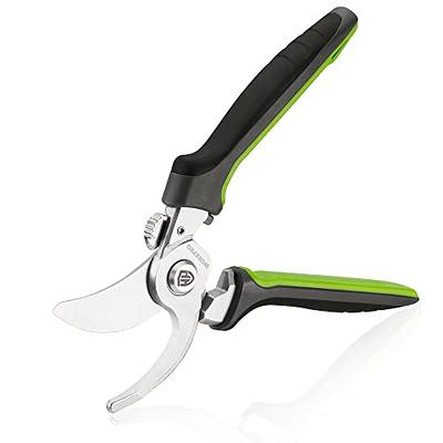 Bypass Pruning Shears Gardening Heavy Duty Stainless Steel Pruning Shears  Precision Scissors For Bonsai Plants Vegetable Flower