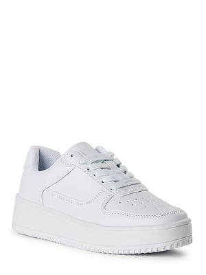  Time and Tru Women's White Platform Sneakers | Shoes