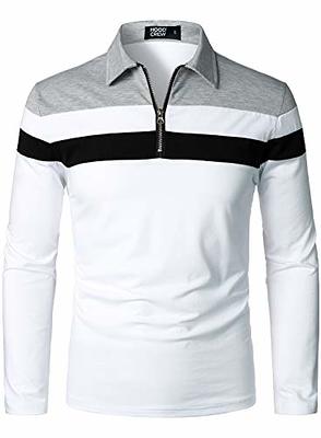 Buy HARBETH Men's Casual Long Sleeve Henley Shirt Raglan Fit Baseball T- Shirts Tee, H.charcoal/Black, Small at