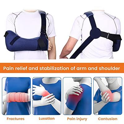 Willcom Arm Sling for Shoulder Injury with Waist Strap - Immobilizer Brace  Support for Sleeping, Rotator Cuff Surgery (Comfort Version, Right, Small)  - Yahoo Shopping