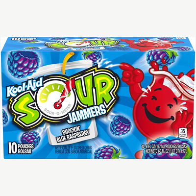 KOOL-AID JAMMERS Juice Pouch Variety Pack, 6 oz, 40 Count