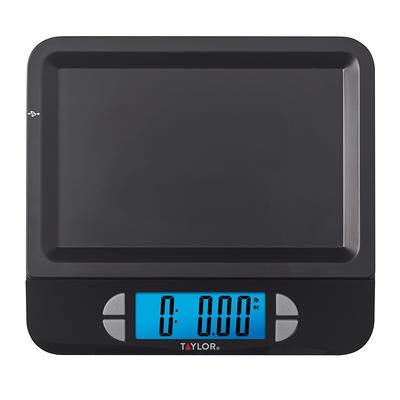 Taylor Digital 400 lb Capacity White/Gray Bathroom Scale - Yahoo