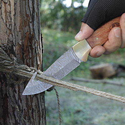 MOSSY OAK Mini Folding Pocket Knife, Stainless Steel Drop Point