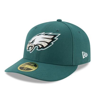 Men's New Era Midnight Green/Black Philadelphia Eagles 2023 Sideline Low Profile 59FIFTY Fitted Hat