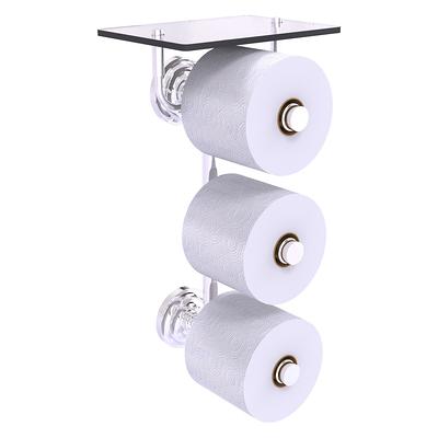 Toilet Paper Holder, Modern, Chrome, Wall Mounted