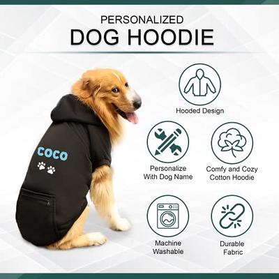 Chewnel Logo Dog Hoodie, Paws Circle