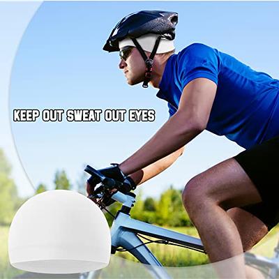 Men Cooling Skull Cap Helmet Liner Summer Quick Drying Cycling Sports Beanie  Hat Cooling Sweat Wicking Running Hat for Men Women