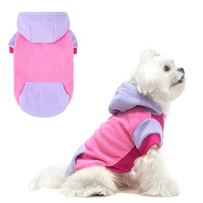 Warm Dog Winter Clothes Dogs Hoodies Fleece Sweatshirt Dogs Jacket