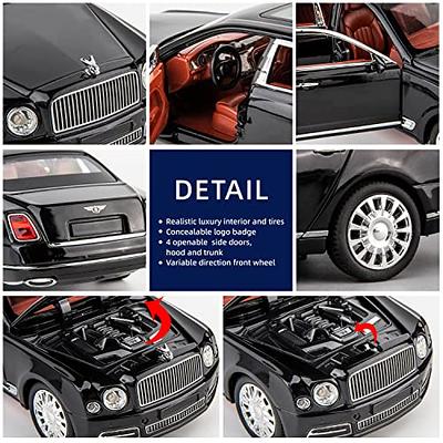  BDTCTK 1/32 Rolls-Royce Phantom Model Car,Zinc Alloy Pull Back  Toy car with Sound and Light for Kids Boy Girl Gift(White) : Toys & Games